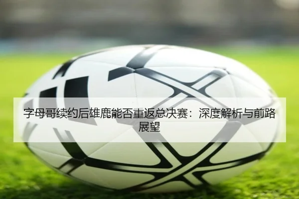 字母哥续约后雄鹿能否重返总决赛：深度解析与前路展望